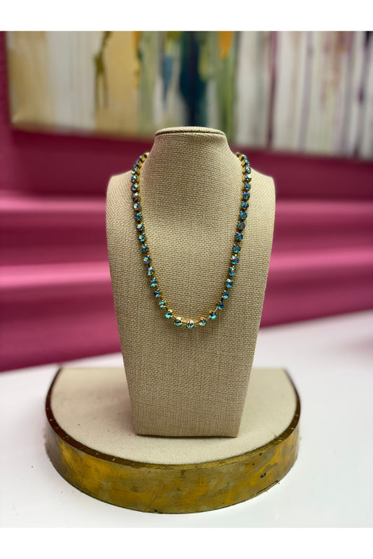 Tova Sarina Necklace In Solids- Aquamarine