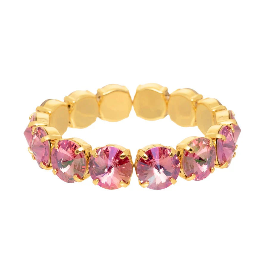 P Tova Croatia Stretch Bracelet Rose Glimmer