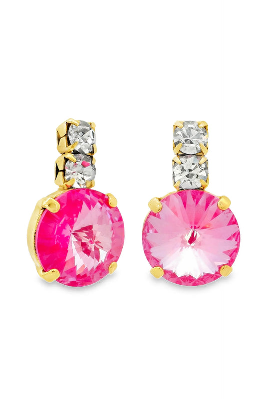Tova Dee Earrings Ultra Fuchsia Moon