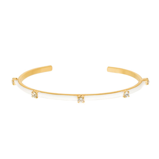 Tova Everly Cuff White