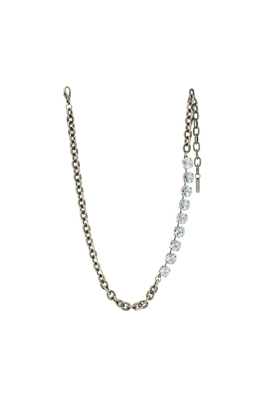 Tova Berty Gun Metal & Clear