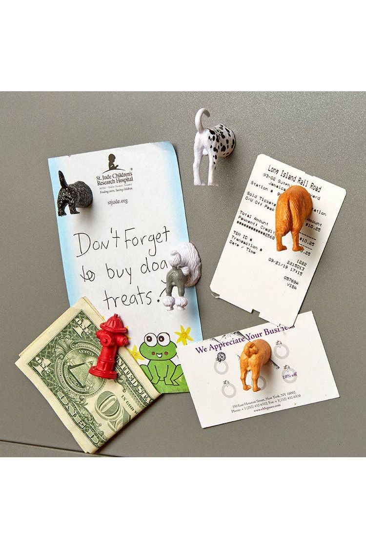 Dog Butt Magnets 6 Per Set
