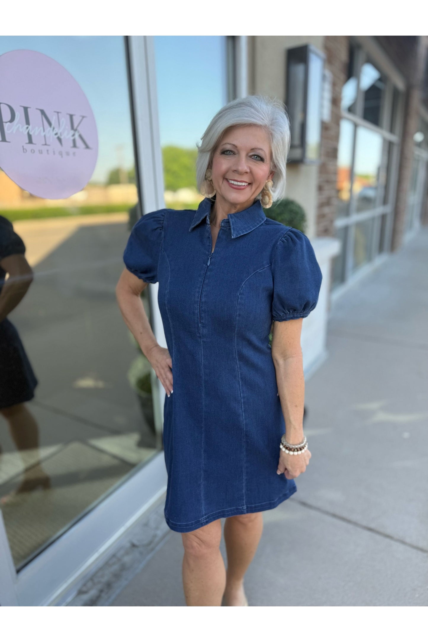 Denim Full Sleeve Mini