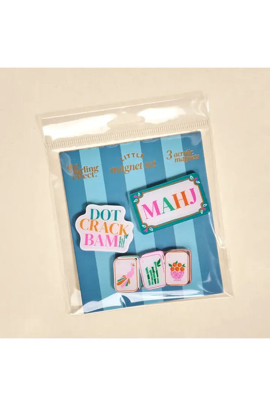 Little Magnet Set - Let's Play Mahjong