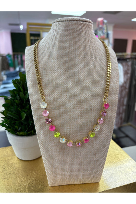 Tova Mini Oakland Necklace- Floral Crush