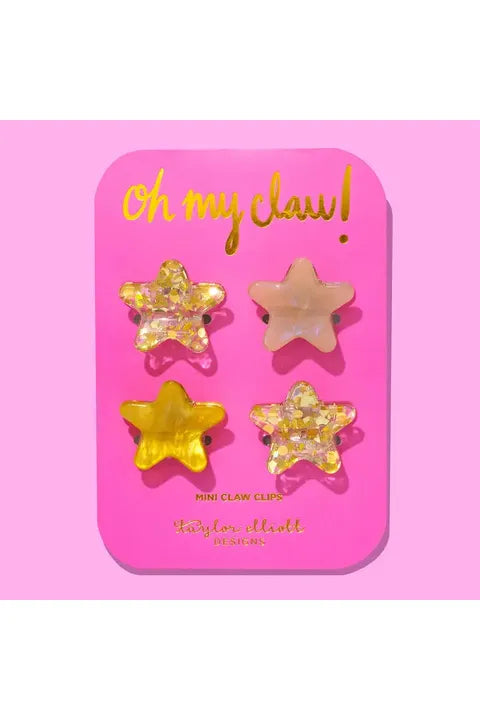 Star Mini Claw Clips