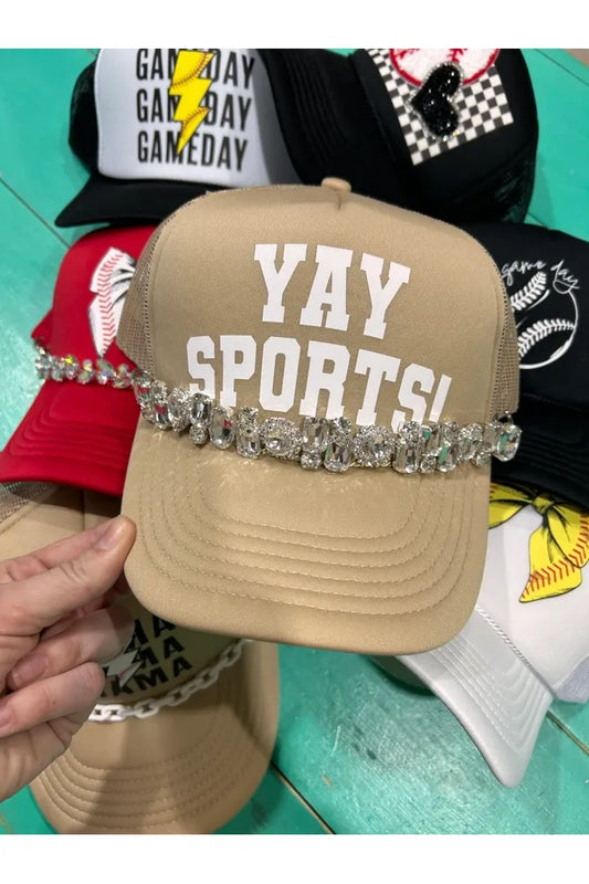 Rhinestone Trucker Chain