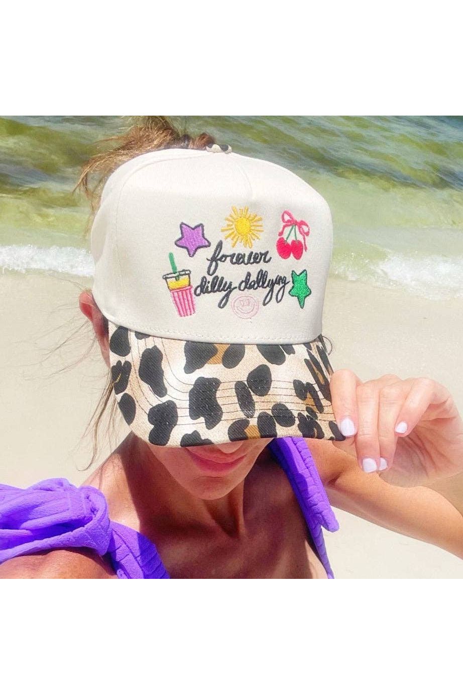 Forever Dilly Dallying Leopard Hat