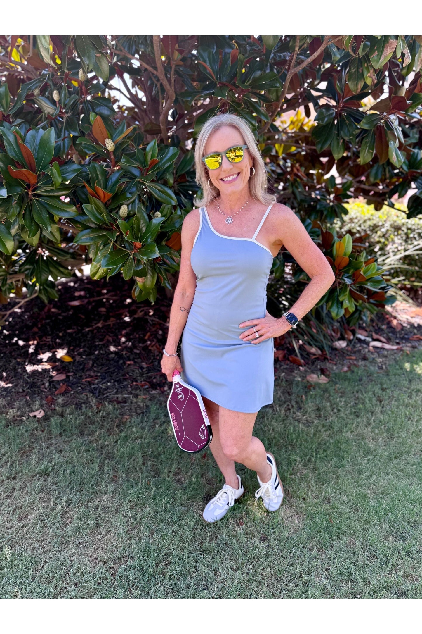 One Shoulder Tennis Dress