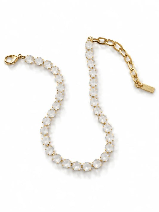 Tova Oakland Necklace - White Matt