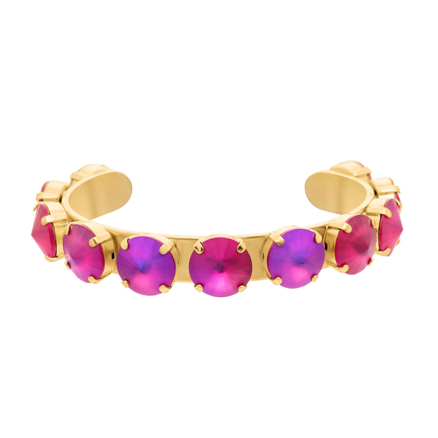 P Tova Mini Keira Cuff Fuchsia Frost