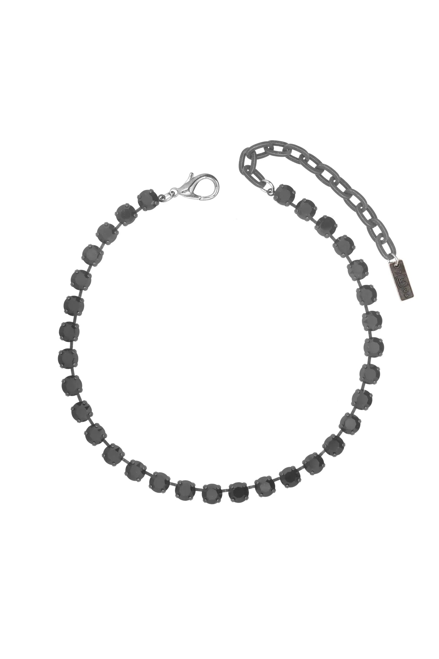 Tova Oakland Necklace In Smutt Jet