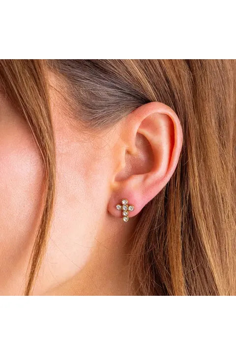 Faith Crystal Gem Crosses