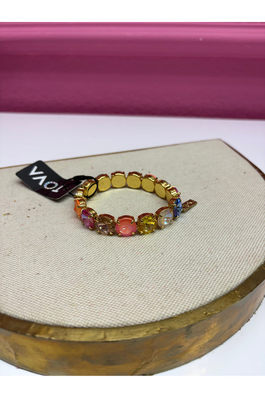 Tova Croatia Stretch Bracelet - Sunset Mix