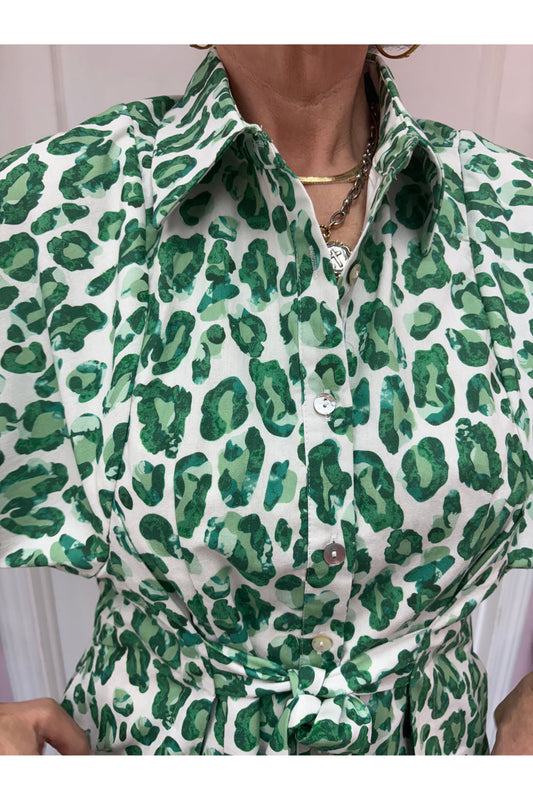 Untamed Jade Mini Dress