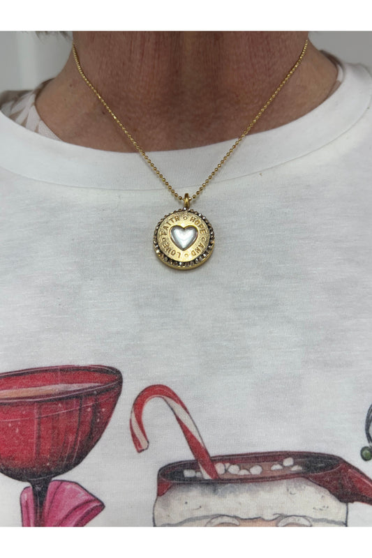 MS Thankful Pendant & Chain