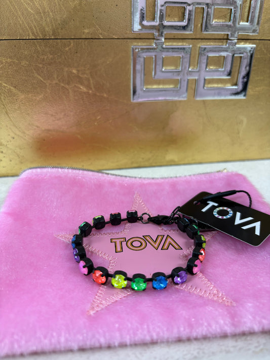 Tova Sarina Bracelet Smutt Neon