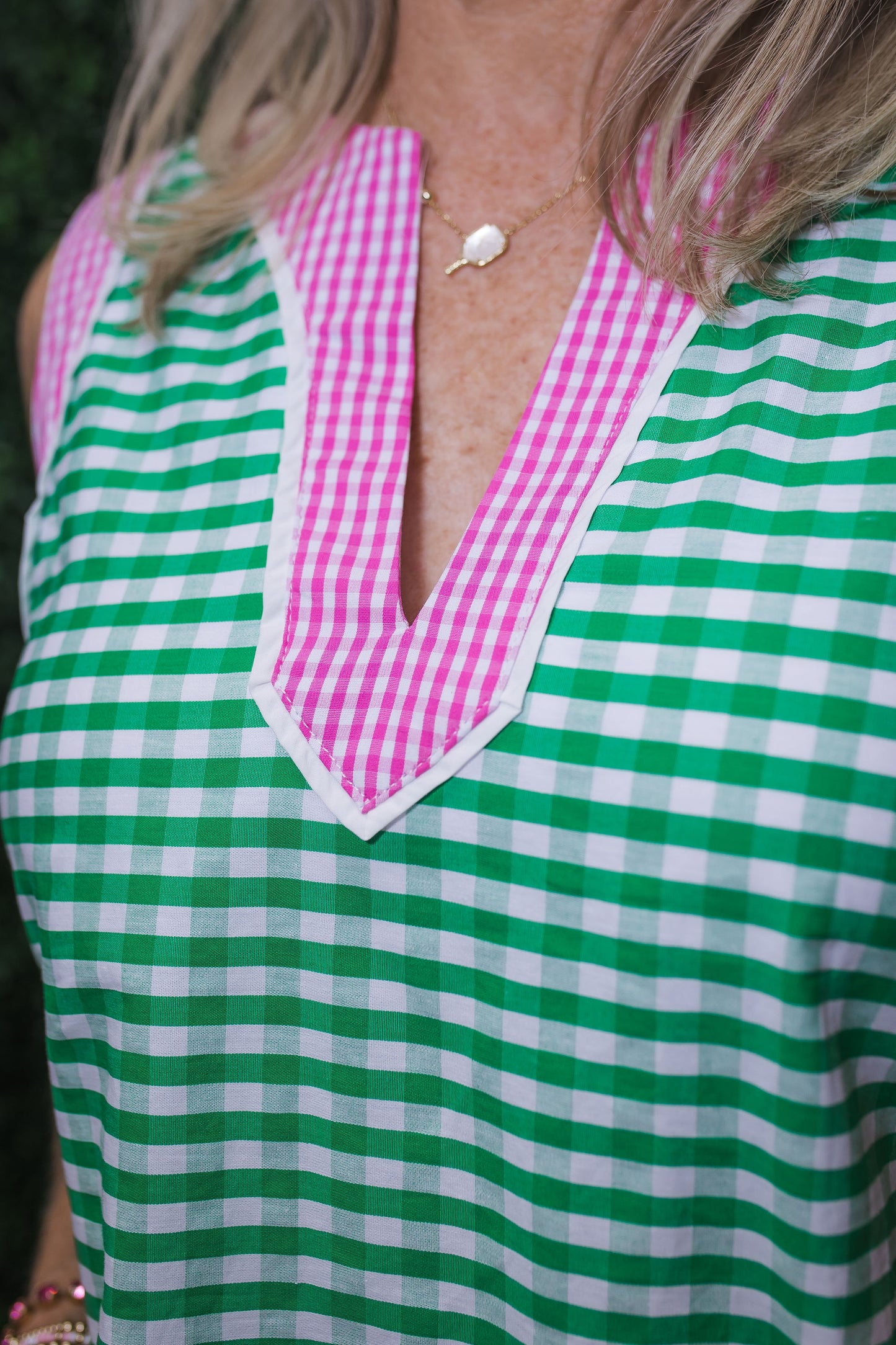 Morgan Gingham Dress