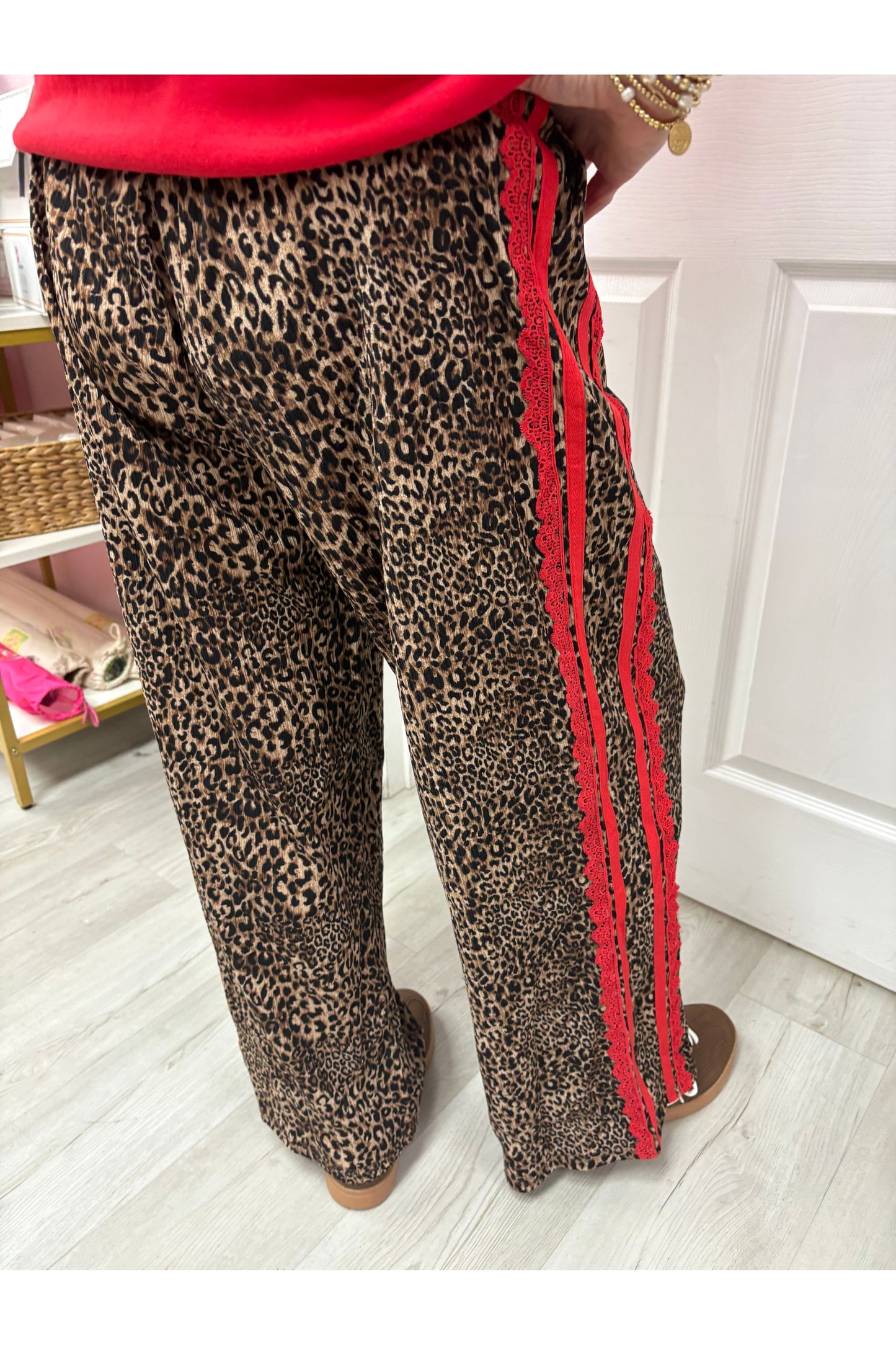 Lace & Leopard Sporty Pants
