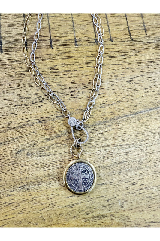 MS Chosen Medallion Necklace