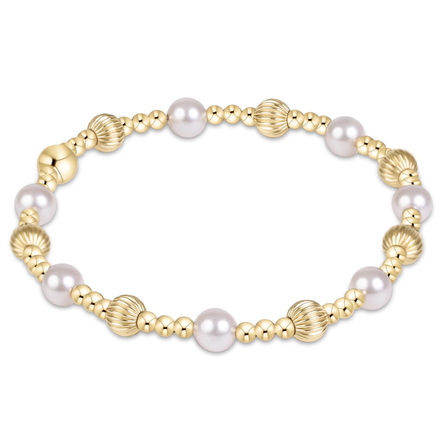 EN Extends Dignity Sincerity Gold 5mm Pearl BEXDIGSING5PE