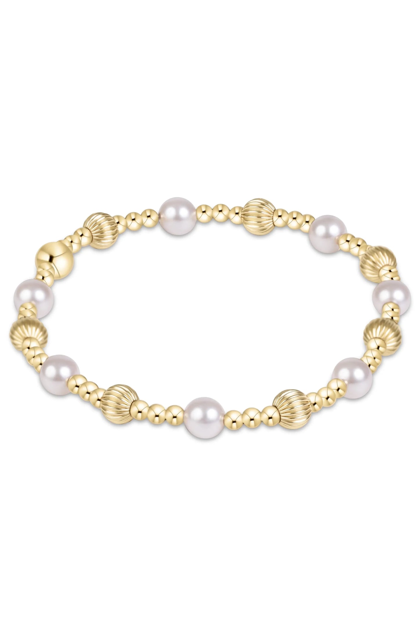 EN Extends Dignity Sincerity Gold 5mm Pearl BEXDIGSING5PE