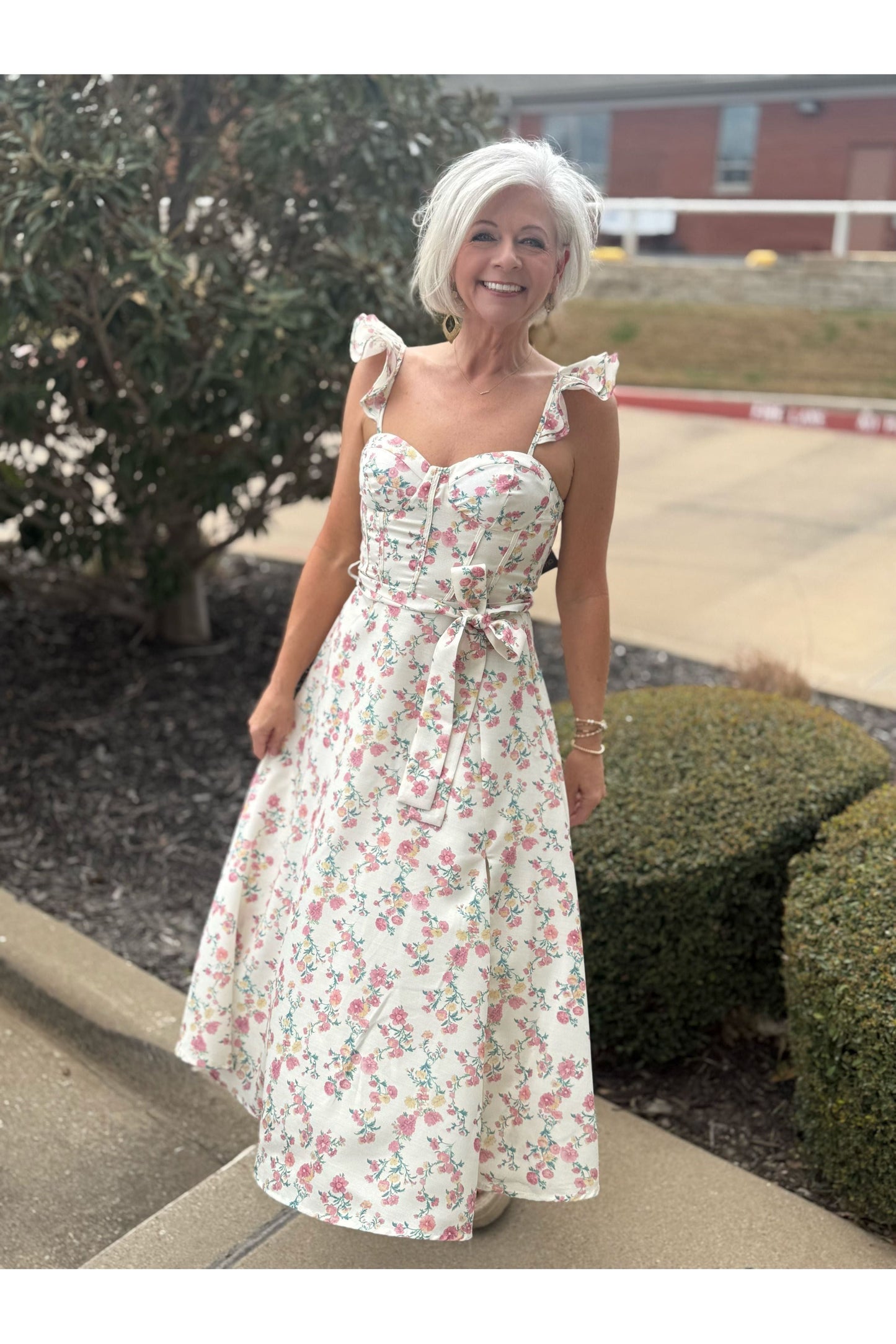 Spring Folly Midi Dress