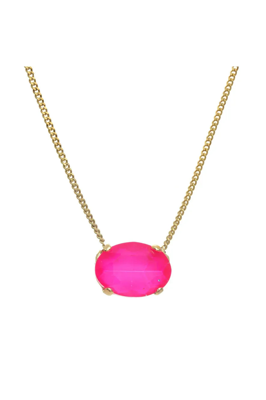 Tova Iza Necklace Electric Pink