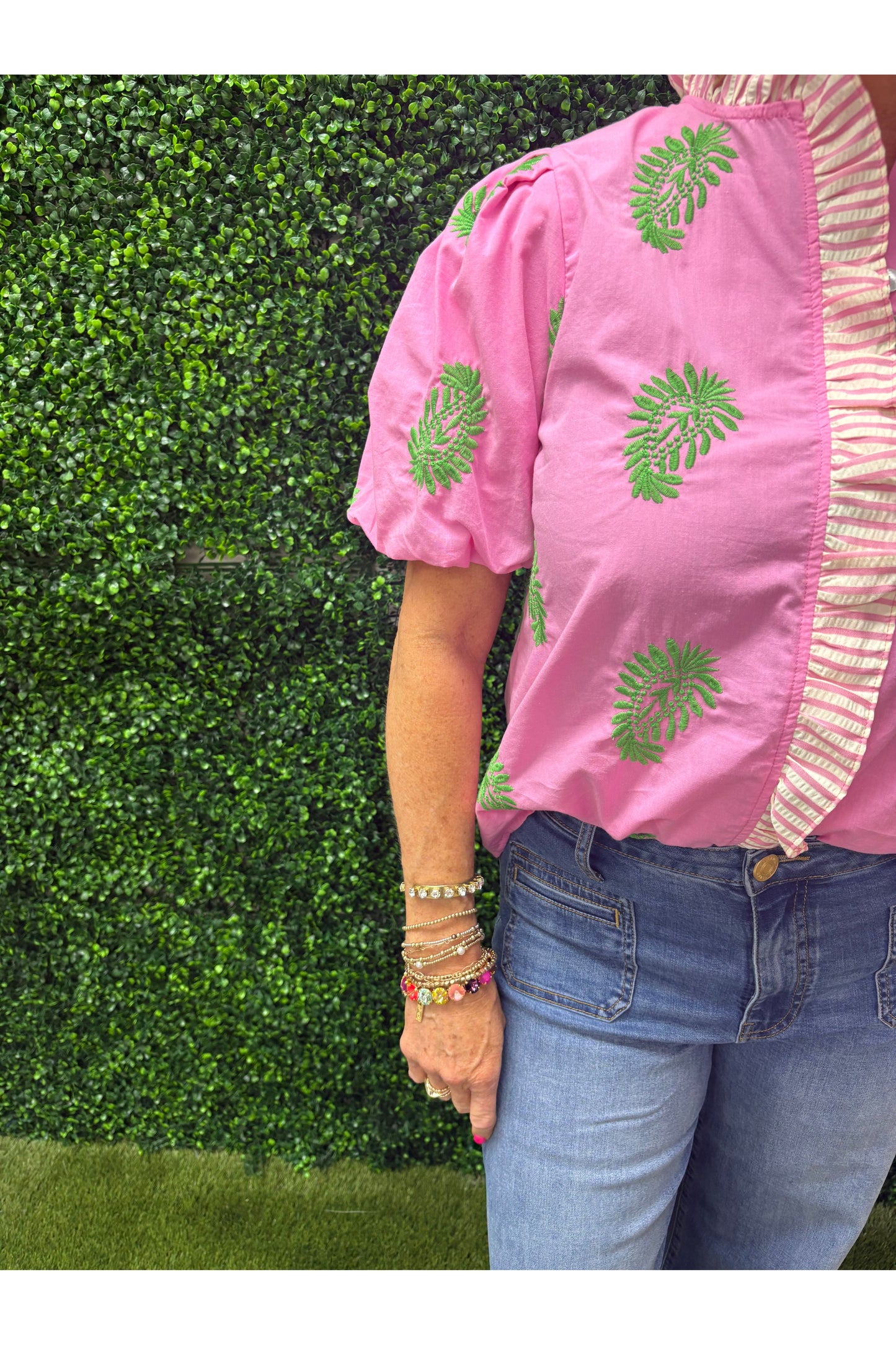 Natalie Botanical Top