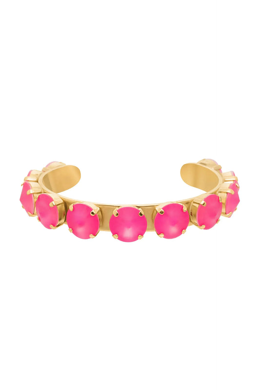 Tova Mini Keira Cuff Electric Pink Ignite Frost