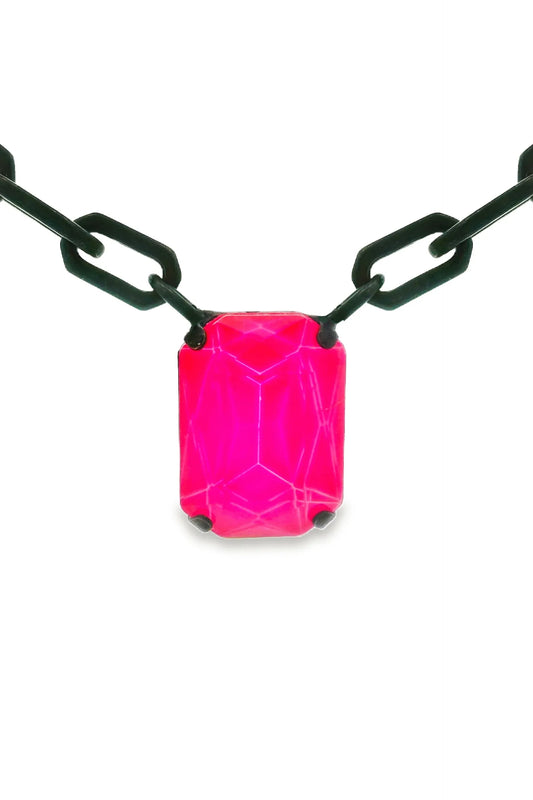 Tova Dereka Necklace Smutt/Electric Pink