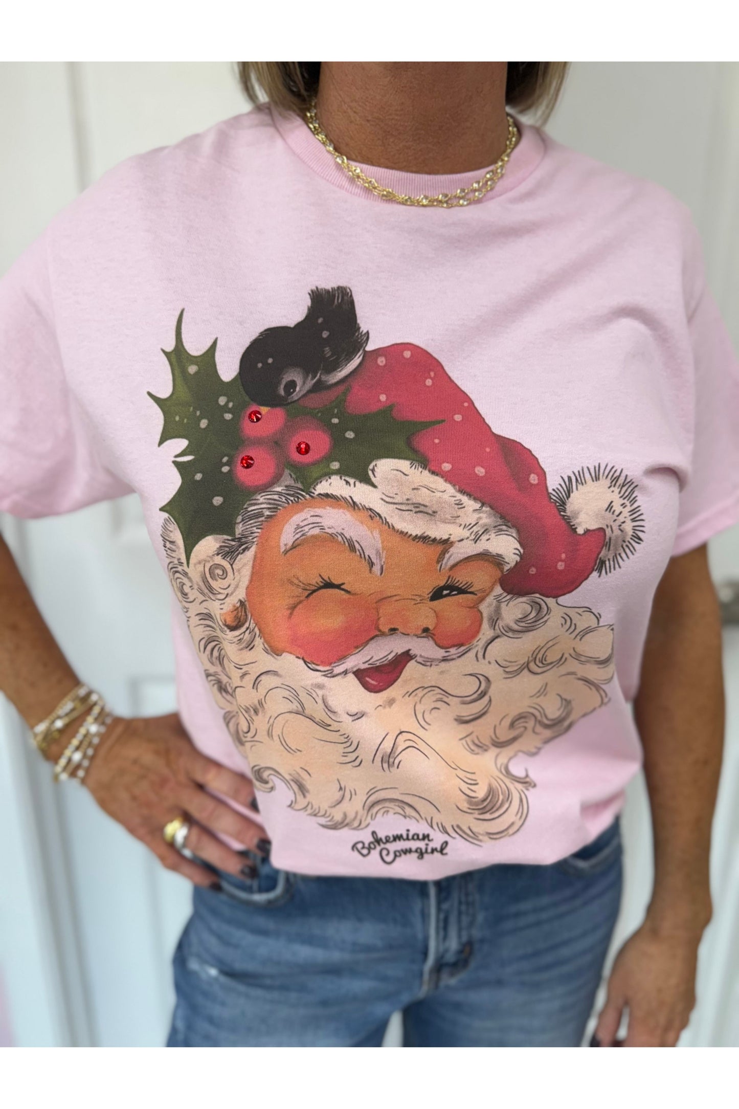 Santa Winking Tee
