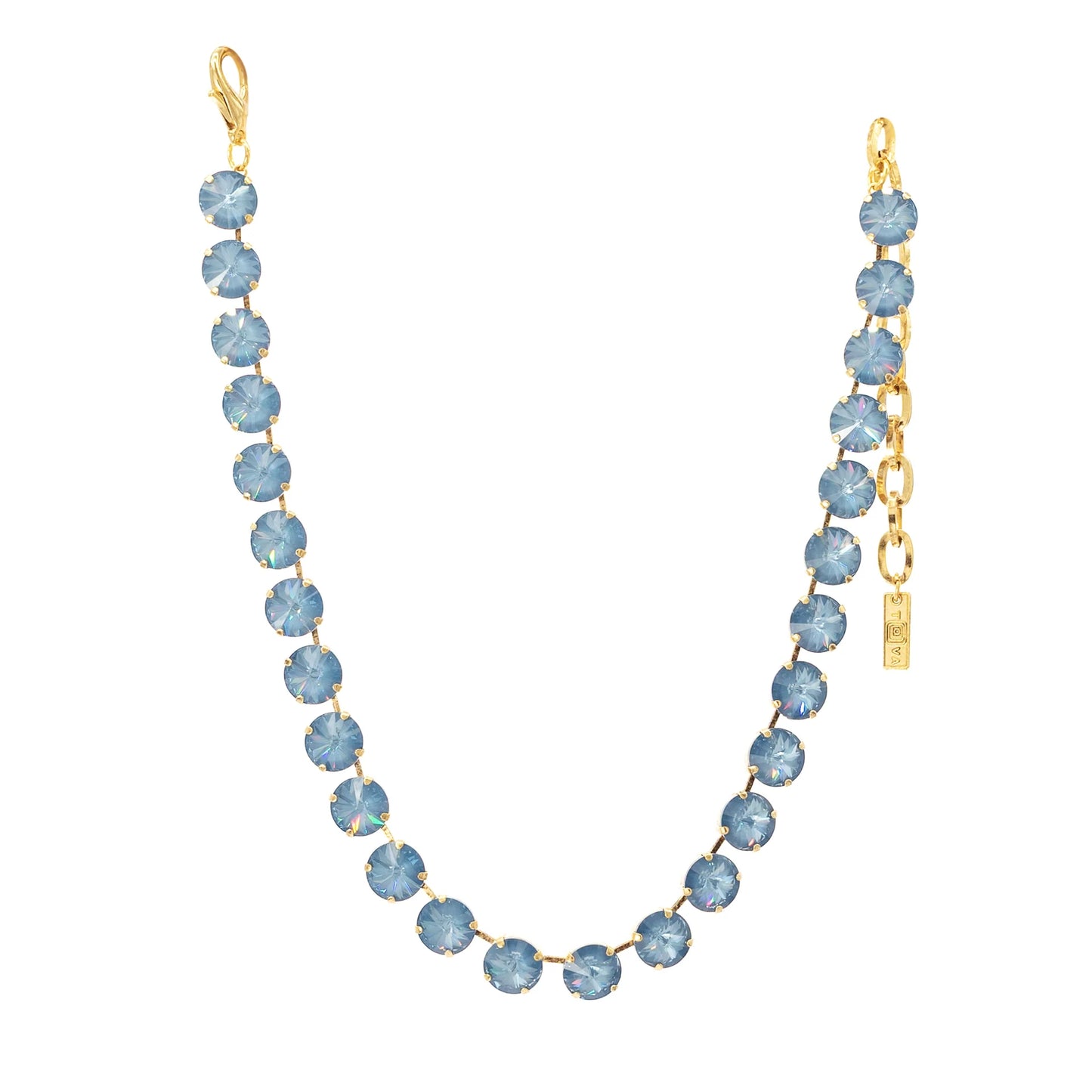 P Tova Sofia Necklace Serene Gray Delite