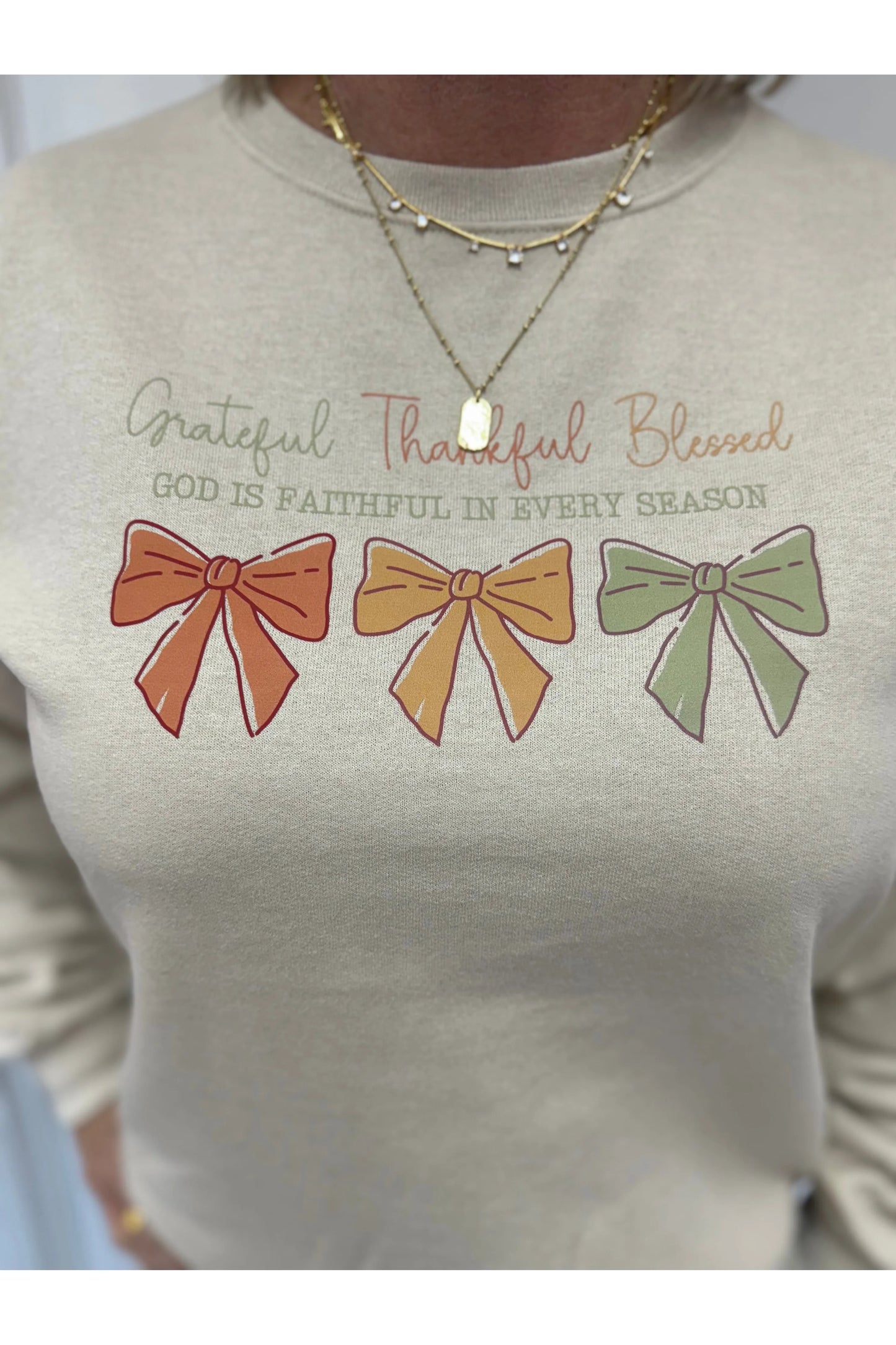 Grateful, Thankful, Blessed Sweatshirt
