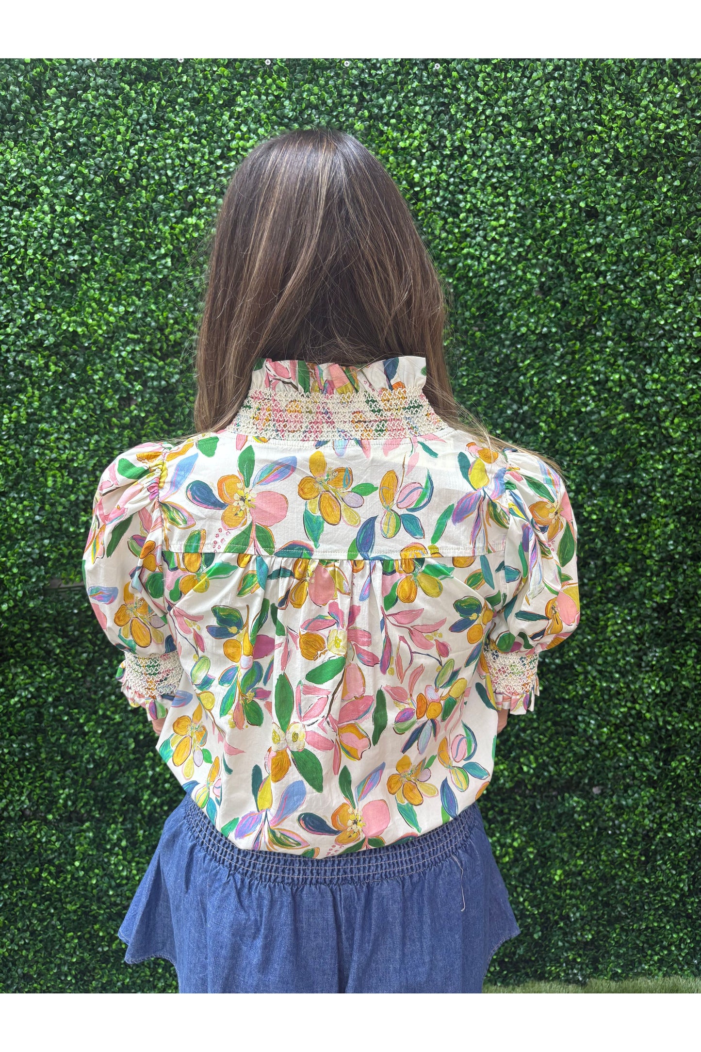 Rosalind Ruffle Detail Top