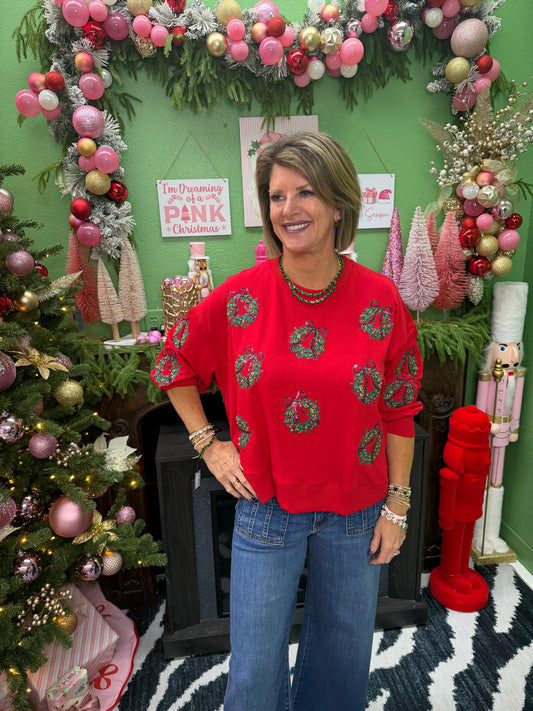 Berry Wreaths Sweatshirt