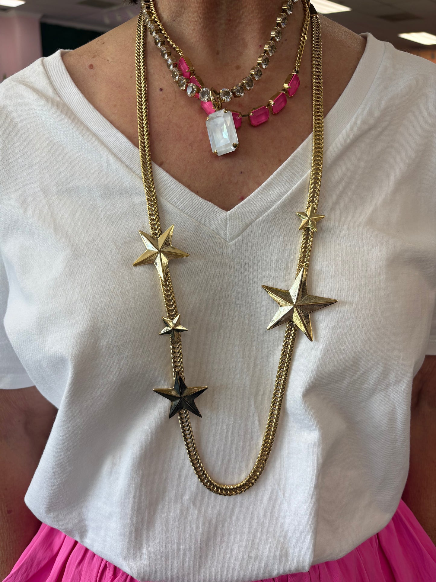 Tova Oklahoma City Stars Antique Gold