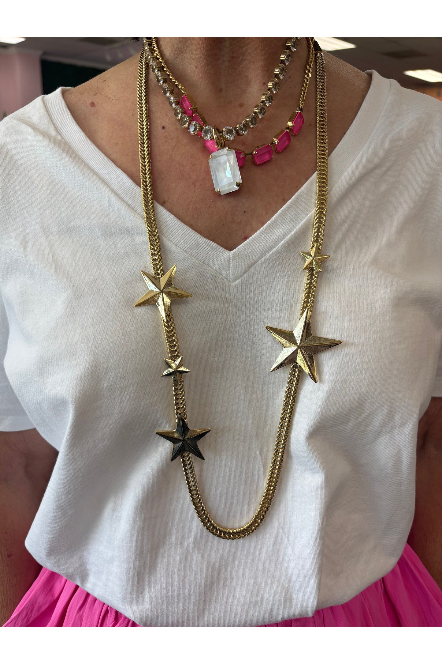 Tova Oklahoma City Stars Antique Gold