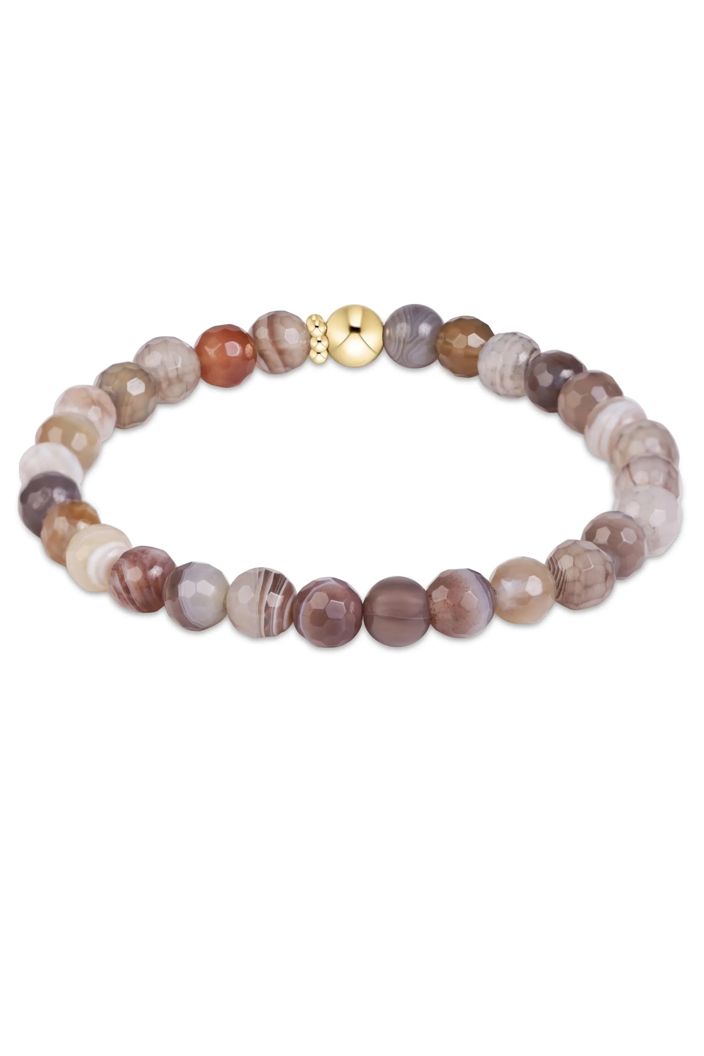 EN Extends Classic Gemstone Botswana Agate BEXGEMMCL6BWA