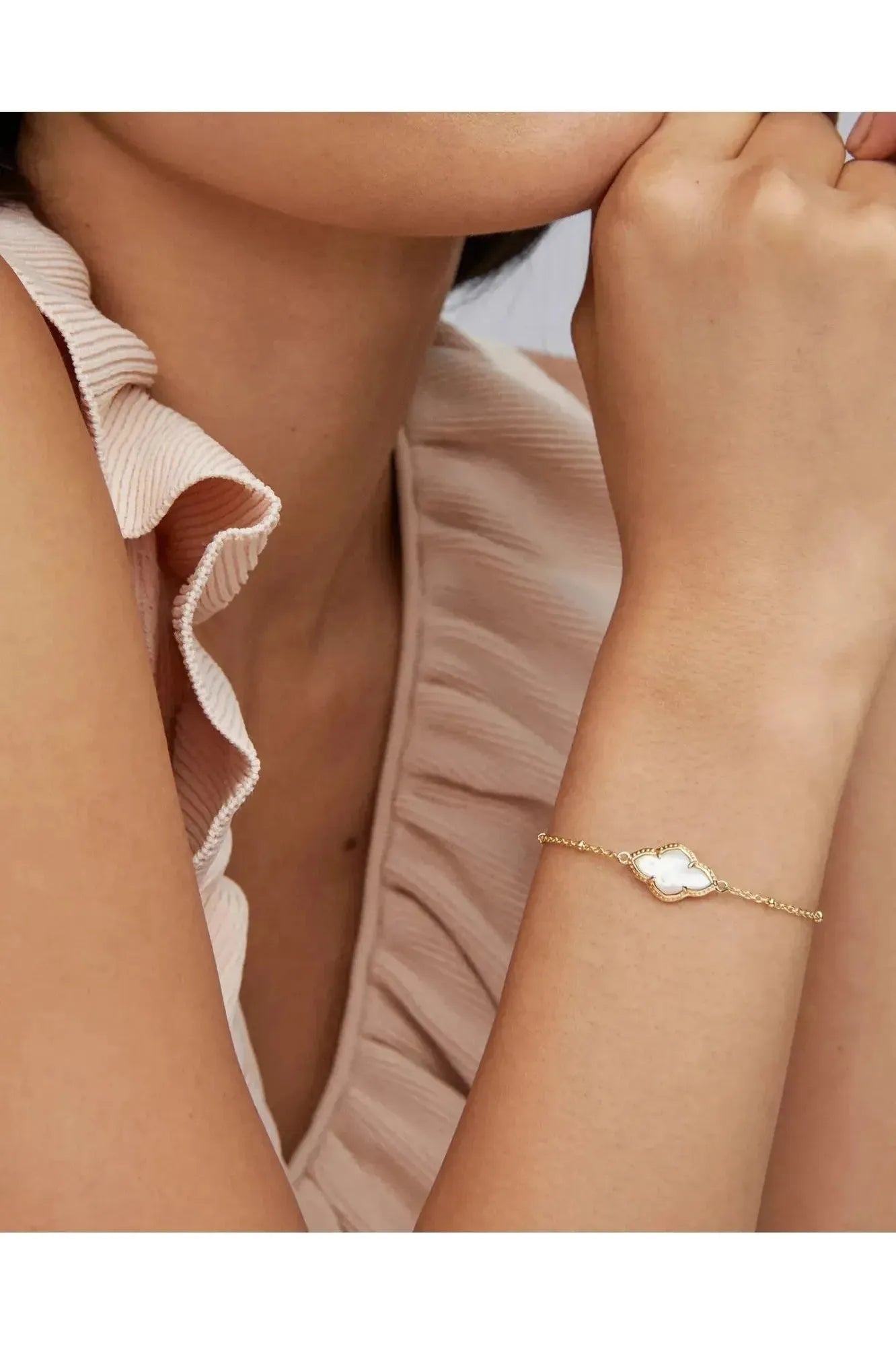 KS Abbie Gold Satellite Chain Bracelet