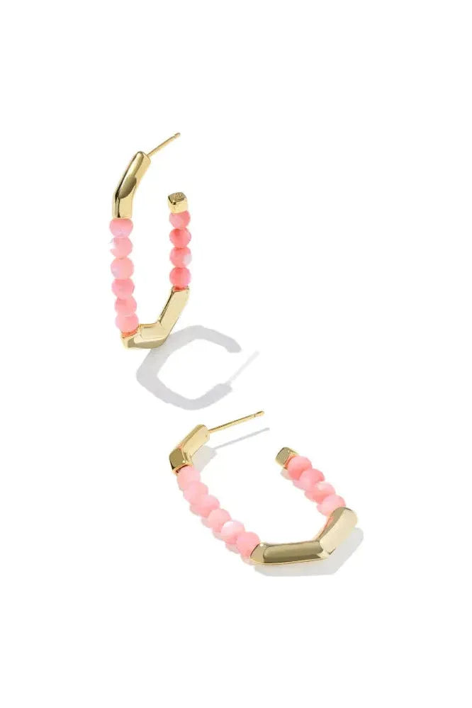 Sylvia Gold Hoop Earrings