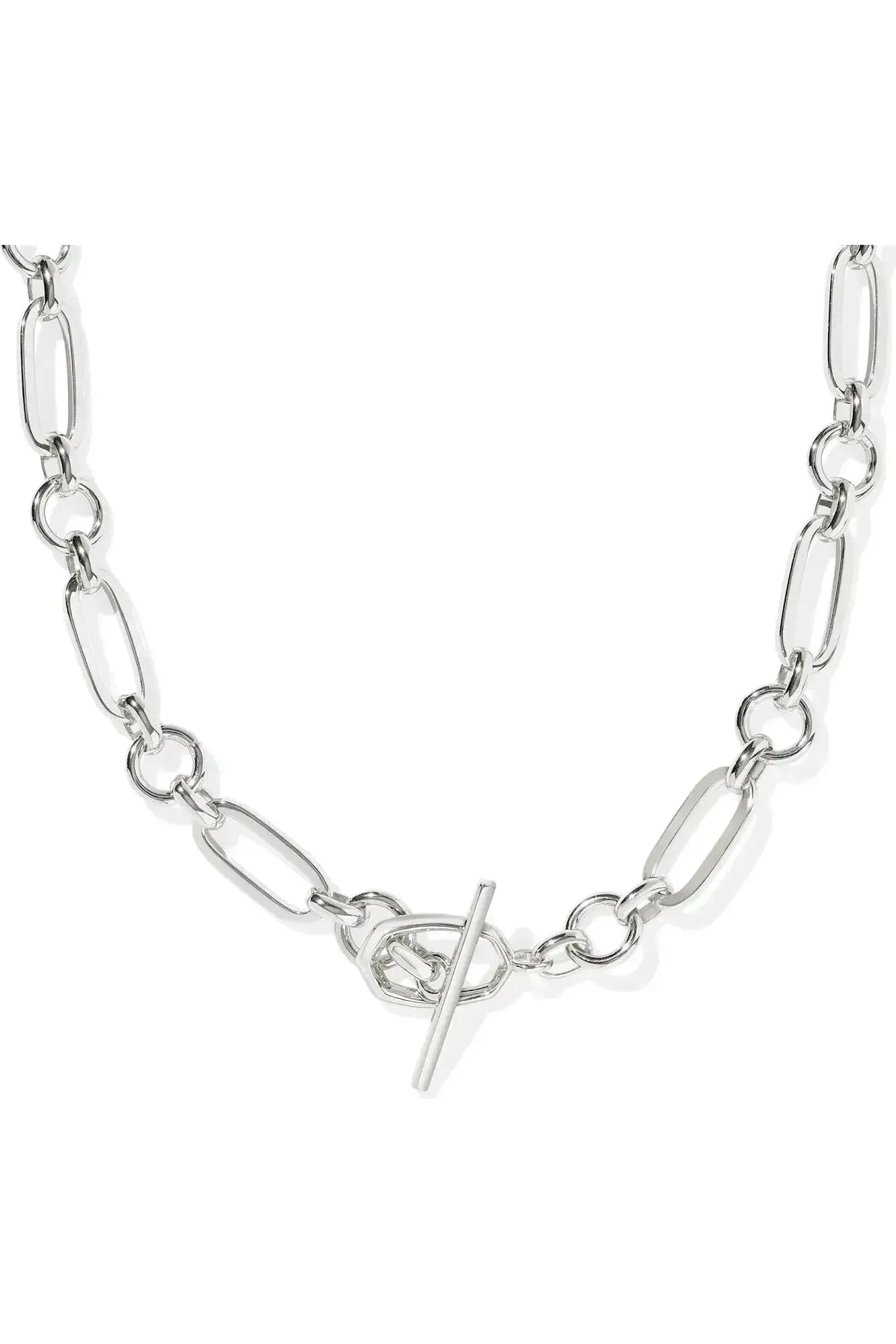 Sylvia Metal Link and Chain Necklace