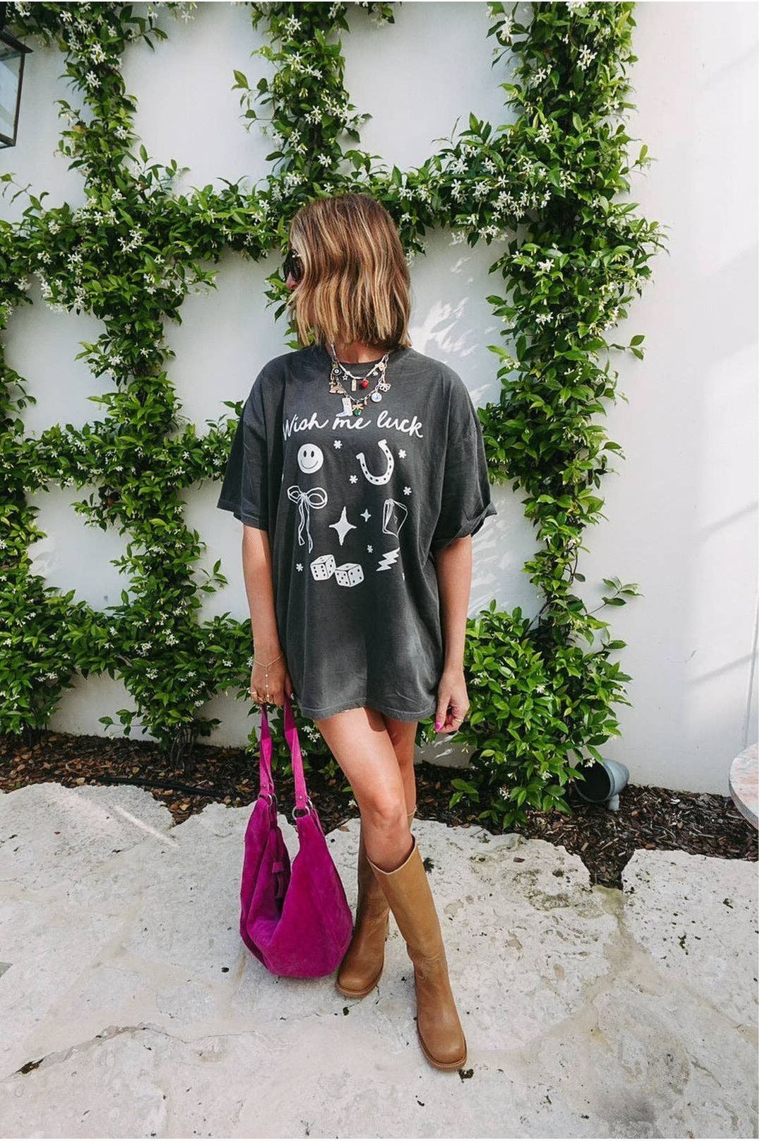 Wish Me Luck Graphic Tee