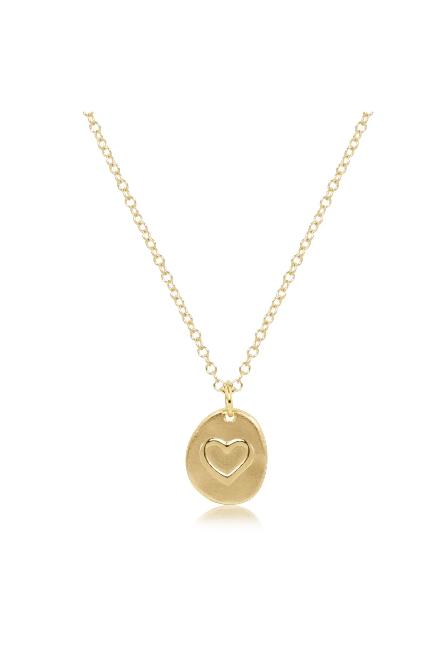 EN Inspire Love Small Gold Charm✔️