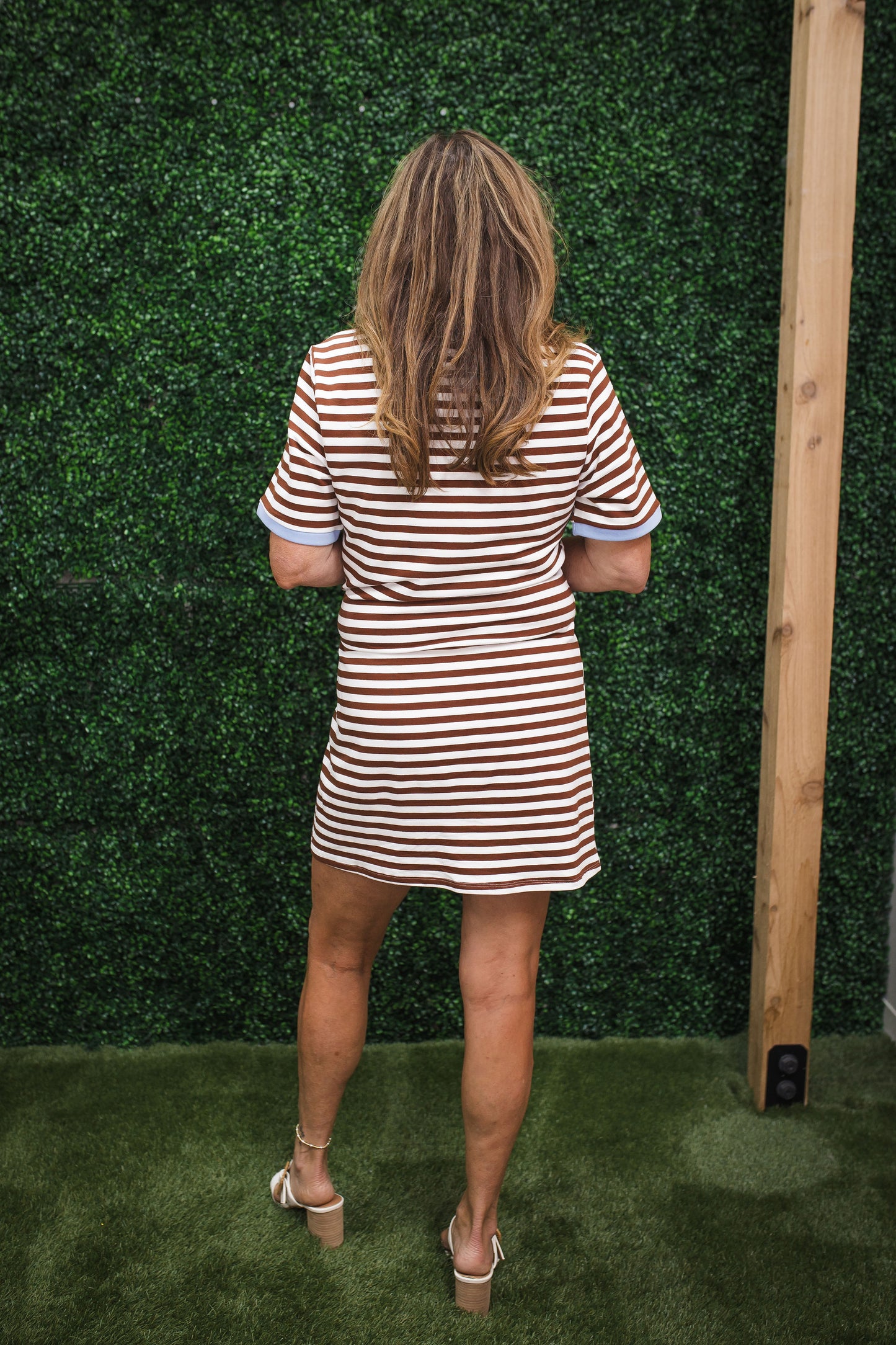 Addie Jane Striped Mini Dress