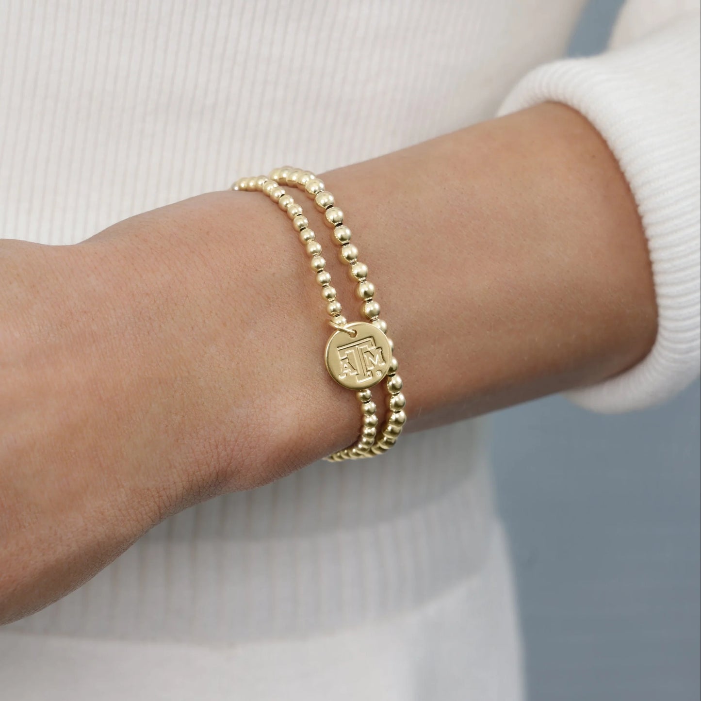 ENewton Collegiate Classic Gold 3mm Bracelet