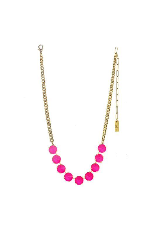 Tova Mini Sofia - Gold w/Electric Pink