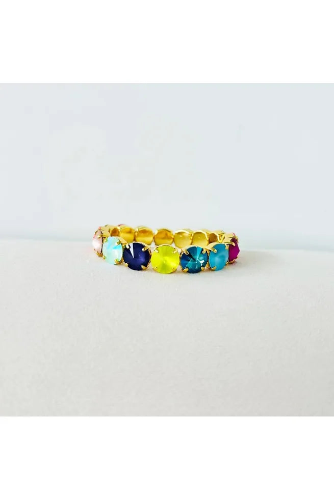 TOVA Croatia Stretch Bracelet in Candy Crush