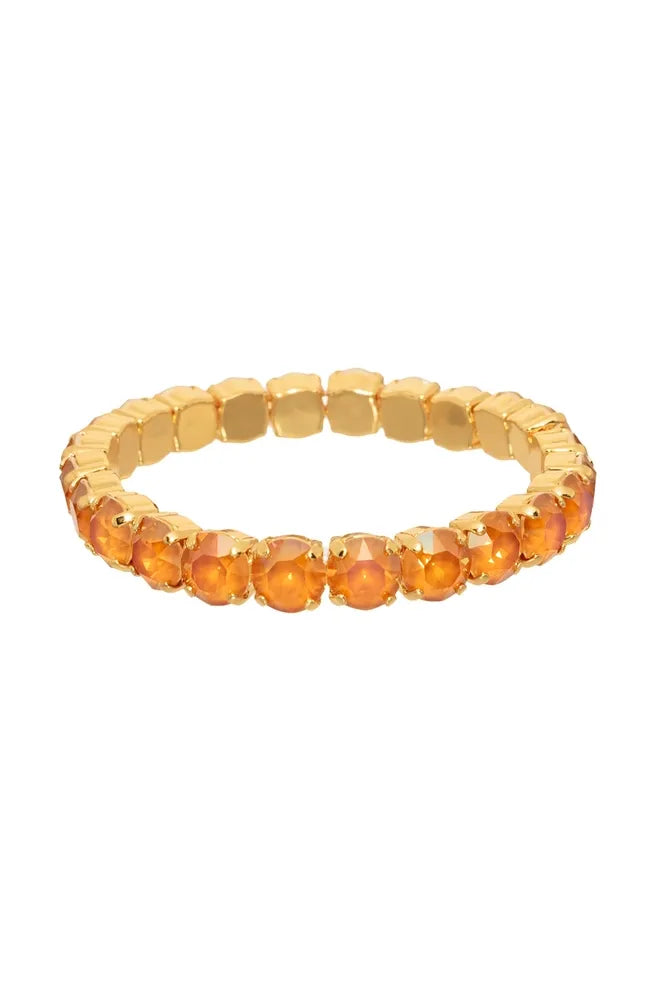 Tova Oakland Stretch Bracelet in Summer Blush Linen Ignite