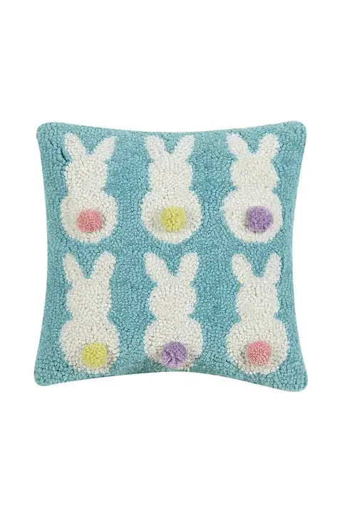 Bunny Backs Hook Pillow